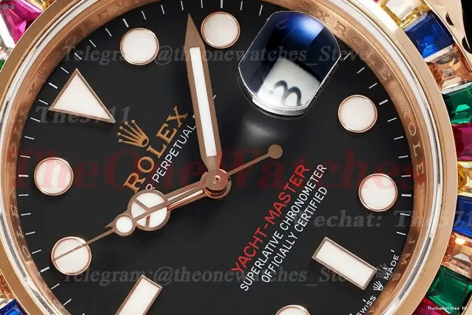 Dot Gem 126695 Weight) KF VR3235(Gain RG Yacht-Master Black Wrapped 42mm RU 0422